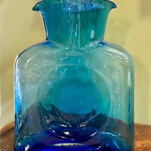 Blue Glass Vase